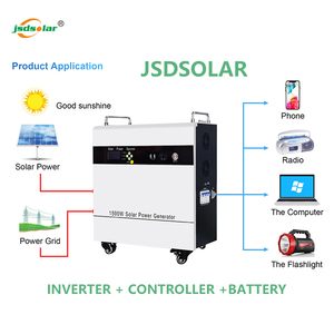 JHP系列1.5kw 3kw 5kw所有在一个带面板的太阳能系统便携式太阳能发电系统1500w 3000w 5000w太阳能存储系统 - Product Image 3