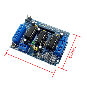 L293D Motorsteuerungs-Entwicklungs platine DIY Electronic Motor Shield mit Motorantriebs-Erweiterungs karte - Product Image 2