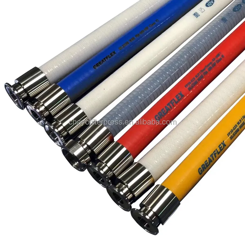 Chất Lượng Cao Vệ Sinh Wort Hose Với Thép Không Gỉ Ferrule Kẹp Cho Kết Nối Giữa Bia Thiết Bị Sản Xuất Bia