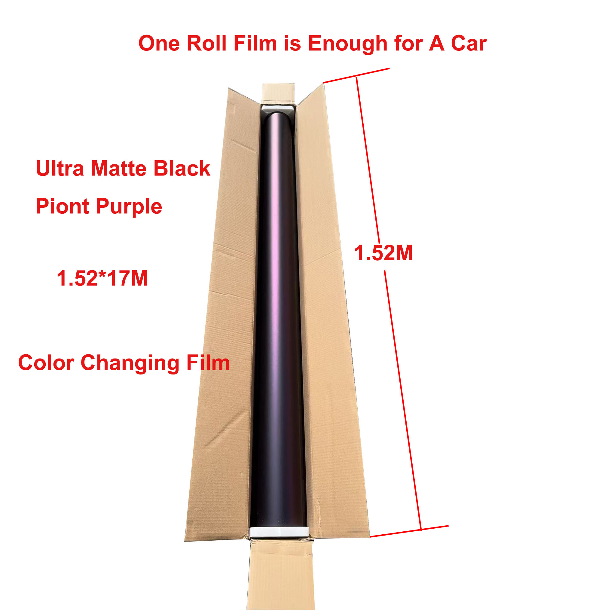 Noir Ultra Mat Violet Piont