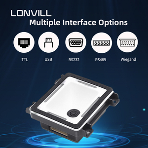 LONVILL Ultra Slim Scan Mini Module Solutions Automatic Code Reading 1D Barcode Scannr <strong>Arduino</strong>