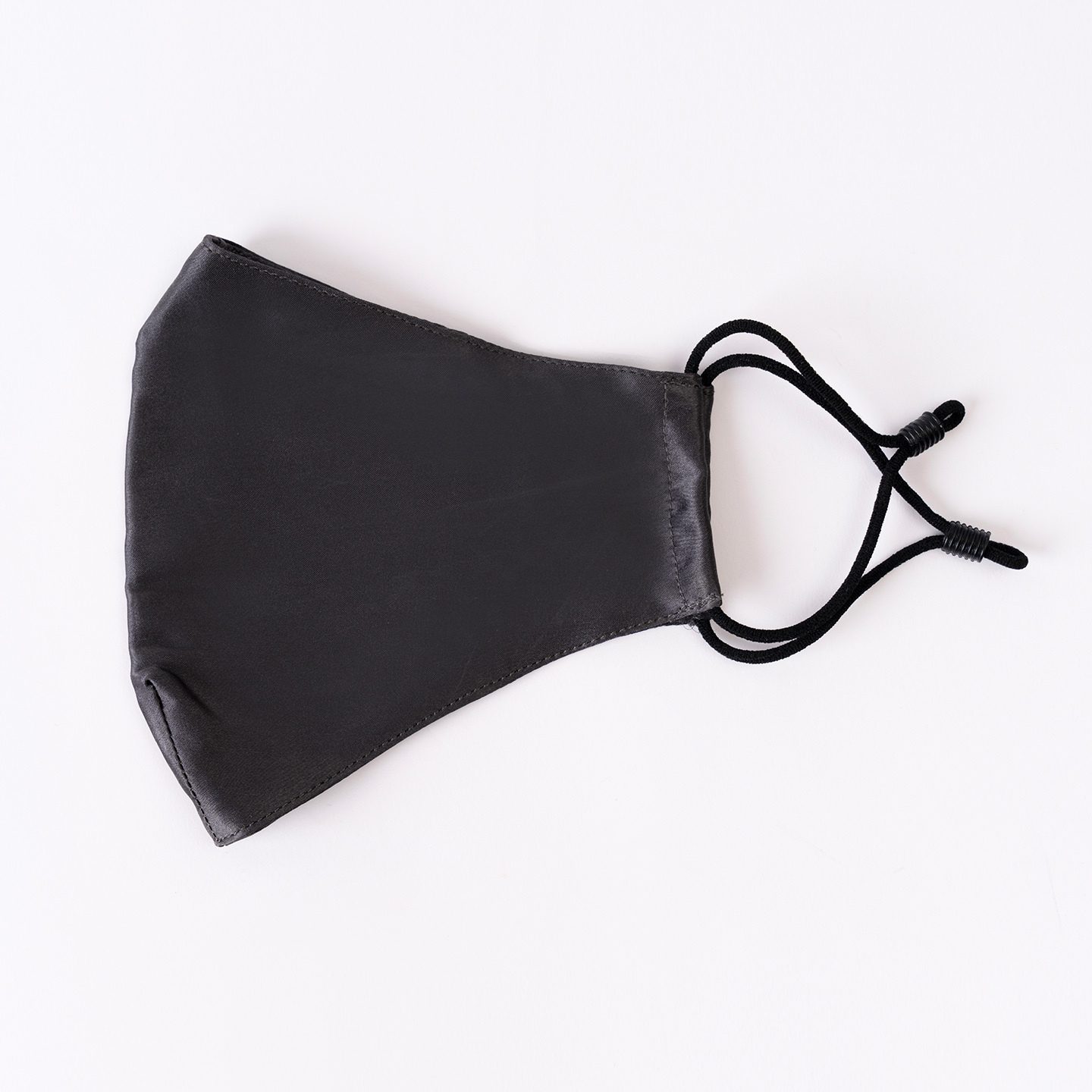 Dark Gray Pure silk face mask