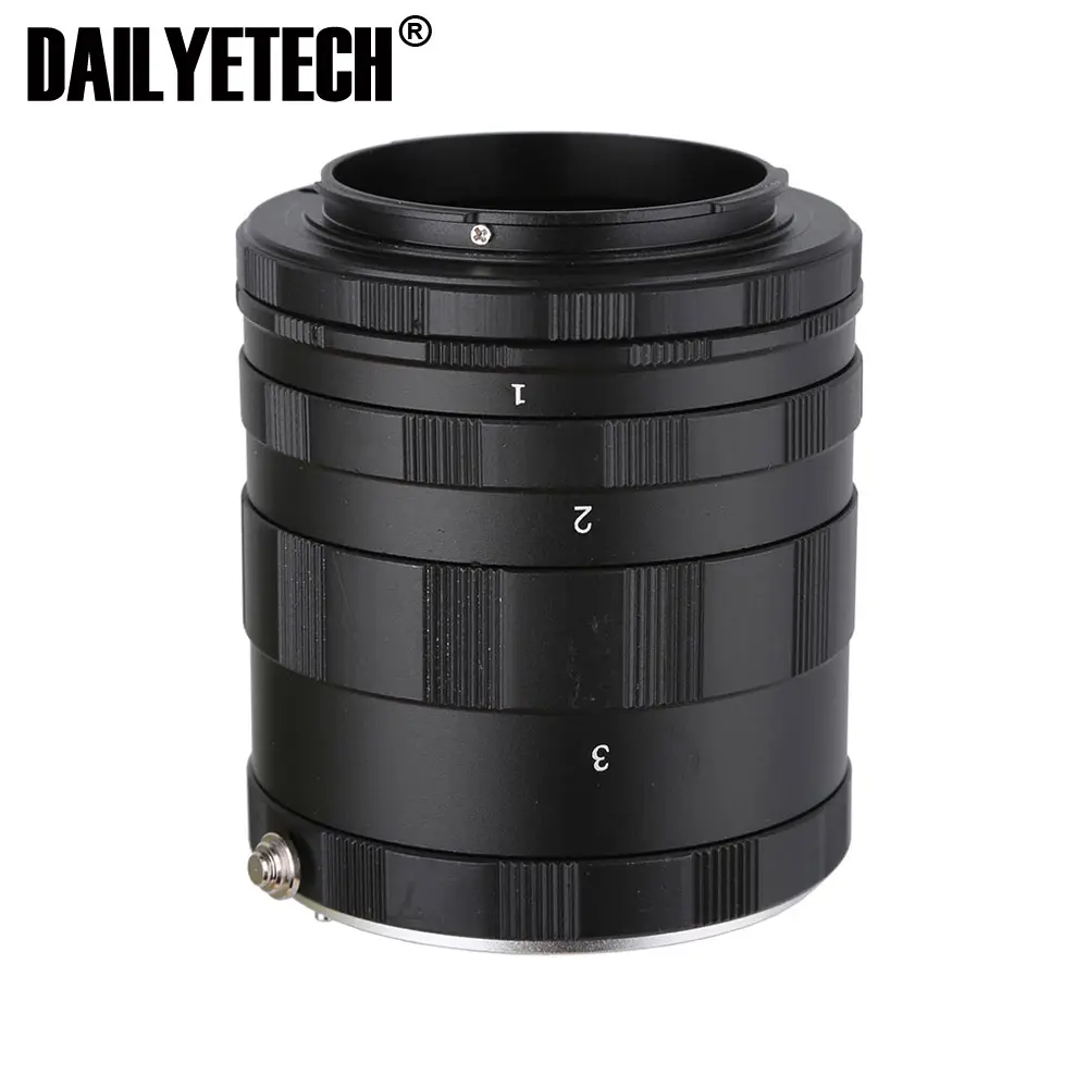 Dailyetech Camera Adapter Macro Extension Tube Ring Voor Nikon D7000 D7100 D5300 D5200 D5100 D5000 D3200 D3100 D3000 D90 D80 d70