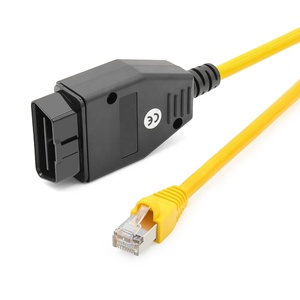ENET Yellow Cable Kompatibel für BMW Hidden ENET Brush Hidden Upscale Programming Line Software auf dem CD Disk Engine Analyzer - Product Image 4