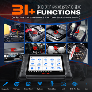 Autel MaxiDAS DS808S BT 7-Zoll-LCD 12V Alle System diagnose SDK Universal Diesel Fahrzeug OBD2 Scanner Werkzeuge mit Mini VCI - Product Image 6