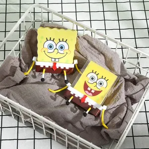 Nhà bếp lưu trữ phim hoạt hình spongebobs Sponge chủ bồn rửa cống giá giỏ hộ gia đình cung cấp phụ kiện cocina tiện ích cozinha - Product Image 5
