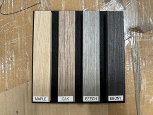 आधुनिक डिजाइन स्लेट लकड़ी के ध्वनिक पैनल काले पेट ध्वनिक फोम छत पैनल ध्वनि प्रमाण पॉलिएस्टर फाइबर पैनल - Product Image 5