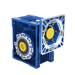 Nrv nmrv loạt NEMA Worm hộp số tốc độ giảm tốc nmrv030 tỷ lệ 1:10 Mini Worm hộp số AC động cơ - Product Image 1