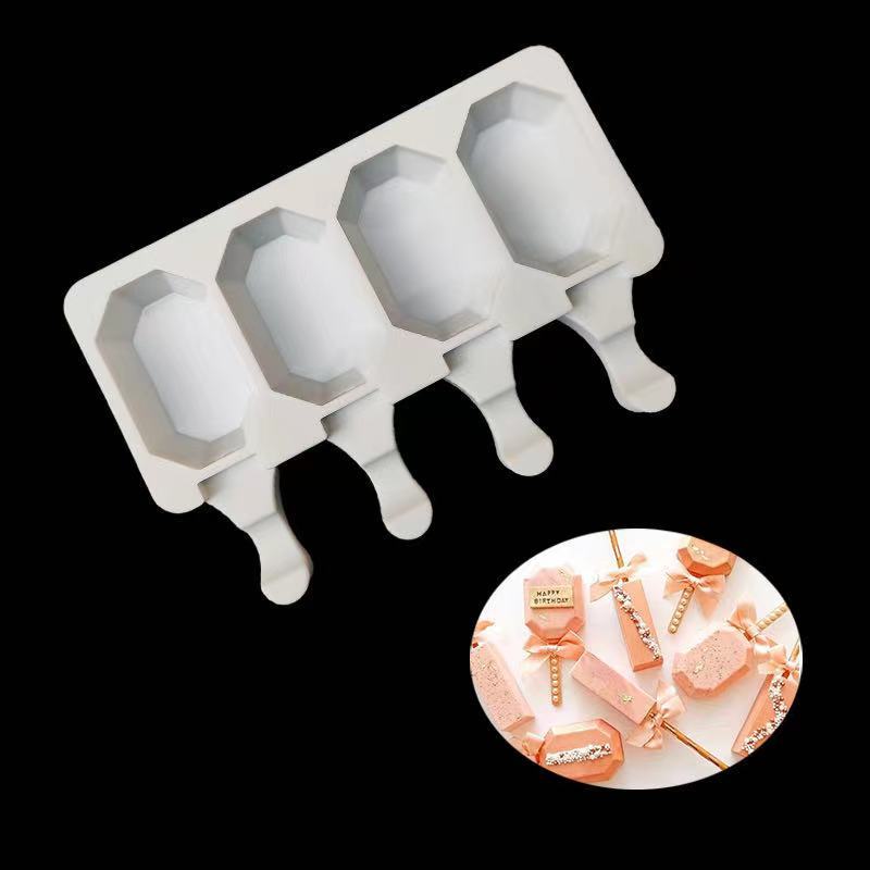 4 cavity octagon shape white