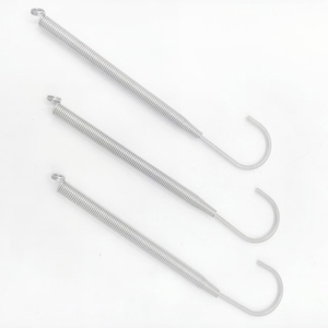 Özel OEM Metal bahar bobin gerginlik bahar yüksek hassasiyetli Spiral paslanmaz çelik uzatma yayı kanca ile - Product Image 3