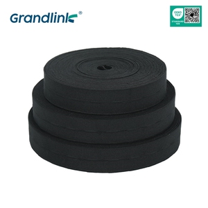 Color personalizado poliéster botón agujero elástico tejido banda ajustable botón agujero elástico correas - Product Image 6