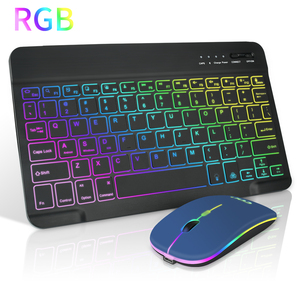 2,4G Slim USB Computadora de escritorio Nuevo BT Teclado óptico inalámbrico Ratón Combo Material ABS para PC Laptop USB 3,0 Interfaz de unidad