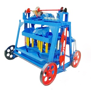 Máquina semiautomática de fabricación de bloques de cemento de bajo costo Máquina de ladrillo entrelazado manual Precio de la máquina de colocación de ladrillos - Product Image 3