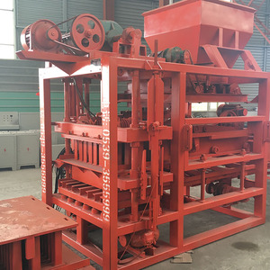 Ziegel produktions linie QT4-25 hydraulische Ziegel herstellungs maschinen Voll automatische Ton ziegel herstellungs maschine