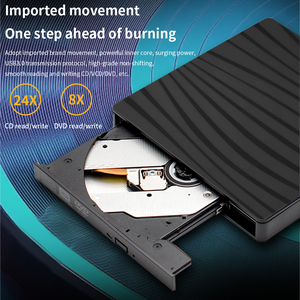 TISHRIC Type-C DVD外部USB3.0光盘阅读器播放器刻录机刻录机光盘驱动器，用于笔记本电脑 - Product Image 4