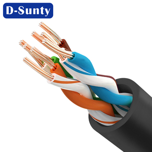 Cat5E 1m 2m 3m 5m 10m 20m RJ45 UTP Patch Cord Cat5 rj45 cavo di rete Ethernet in rame nudo cat 5e ROHS 8 p8c cavi di comunicazione - Product Image 6