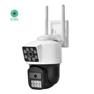 Icsee Wireless IP Home Security <strong>Camera</strong> Full HD 6MP Dual Lens with High-Speed Spherical WiFi PTZ Two-Way Audio Dual Video - Product Image 1