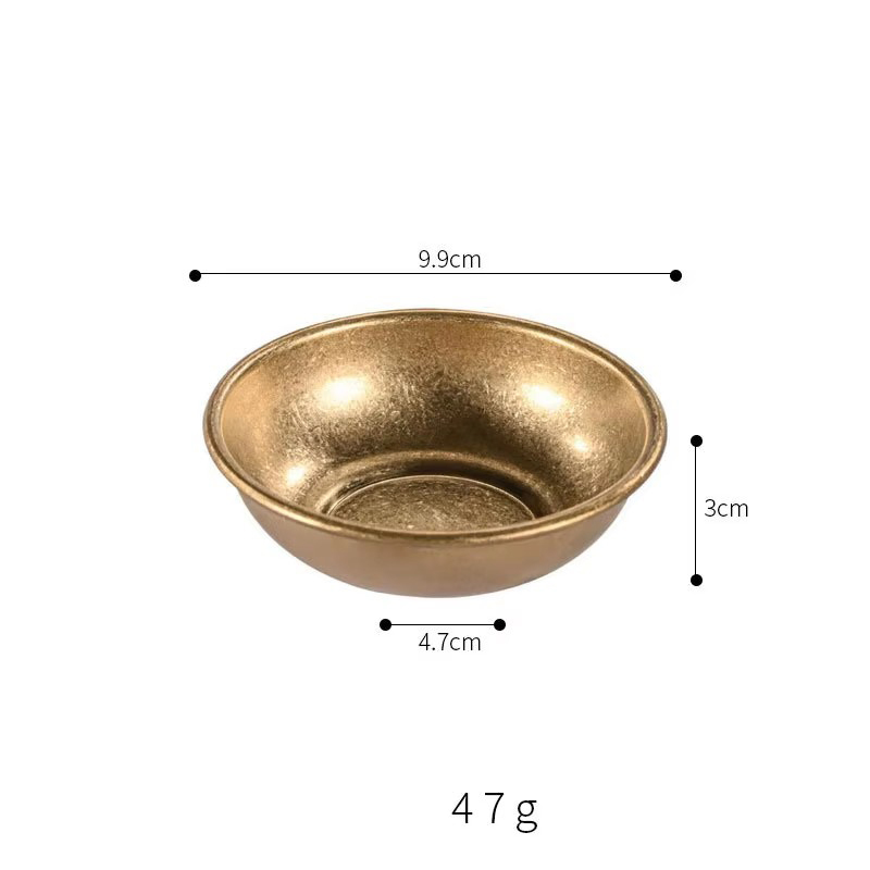 Or rétro (9,9 cm)