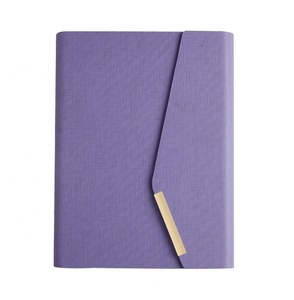 Diaries Custom Planner Notebook Lay diario di copertina in pelle direzionale con rilegatura a fogli mobili piatti - Product Image 5