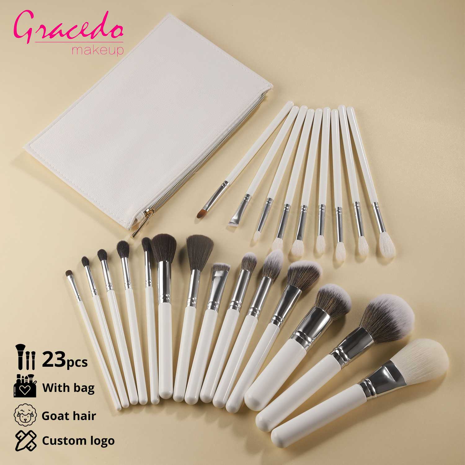 White 23pcs