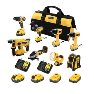 Yeni-güç araçları güç araçları combo kitleri 20V max akülü lityum-iyon Combo alet takımı orijinal - Product Image 1