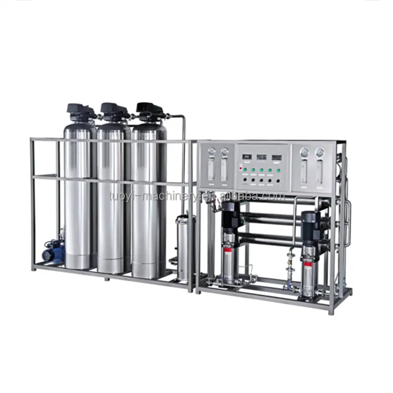 TY-1000L Chemikalien Umkehrosmose Wasserfilter system industrielle RO-System Hersteller Wasser ent härter Filtersystem