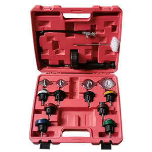 Set di strumenti universale 37 pezzi per rilevatore di perdite del serbatoio dell'acqua per Auto 34 pezzi per sistema di raffreddamento automatico Kit per Tester di pressione del radiatore - Product Image 3