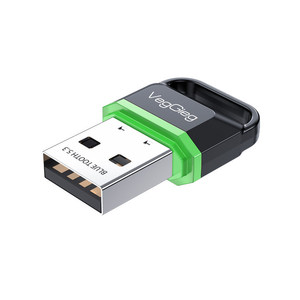 USB Bluetoothアダプター5.3ワイヤレスレシーバートランスミッタコンピュータデスクトップ用ヘッドセットスピーカーマウスキーBluetooth機能 - Product Image 1