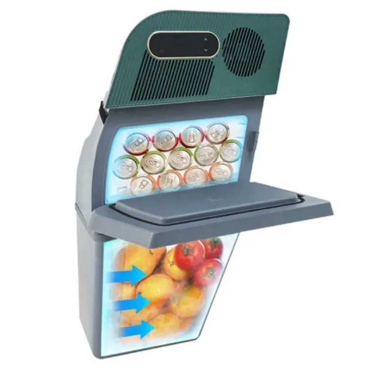 Besafe 15L Travel LED Screen Refrigerator Model Y 2019-2023 LHD RHD Trunk car camping Fridge cooler refrigerator