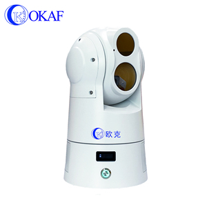 Al Aire Libre de doble sensor de espectro térmico PTZ vehículo cámara térmica de seguridad cámara térmica - Product Image 4