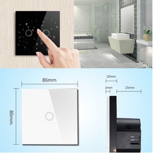 中国からの安価なソケットとスイッチ、スマートスイッチはWIFIパネルで動作します - Product Image 6