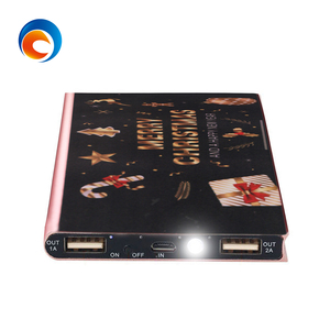 4000mAh đôi cổng USB phổ ngân hàng điện năng lượng mặt trời ngân hàng điện với cảm ứng ánh sáng LED Battery Charger ngân hàng điện - Product Image 4