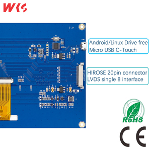 7inch Display <strong>Capacitive</strong> <strong>Touch</strong> Screen <strong>Module</strong> 1024*600 Resolution <strong>with</strong> LVDS interface <strong>capacitive</strong> <strong>touch</strong> screen TFT LCD display - Product Image 3