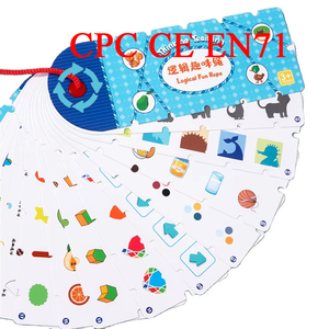 CPC CE EN71論理的な楽しいロープの糸のおもちゃフラッシュカード教育おもちゃ - Product Image 1