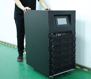 Мощность iTeaQ 3 фазы 60 кВА 90 кВА 120 кВА 150 кВА модульные ИБП с 10 кВА 30 кВА 25 кВА 20 кВА модульные ЖК-модули онлайн ИБП 20 кВА - Product Image 1