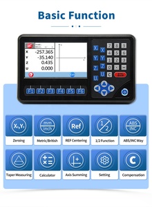 Dro Digital anzeige 2-Achsen 3-Achsen 4-Achsen Dro Optisches Glas gitter lineal Linearer Skalen geber für Drehmaschine fräsmaschine - Product Image 3