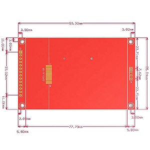 DIYmalls 3,2 "Zoll TFT LCD-Bildschirm SPI-Modul ILI9341 320x240 3,3 V-5V RGB 65K Farbe für Arduino ESP32