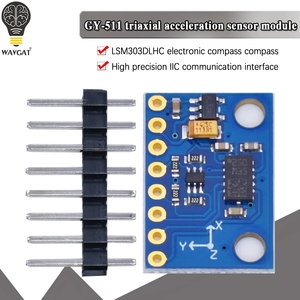 GY-511 LSM303DLHC modulo E-bussola 3 assi accelerometro + 3 assi magnetometro modulo sensore GY-511 - Product Image 6