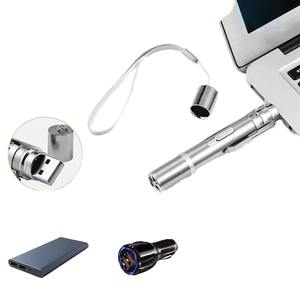 USB ricaricabile giocattolo interattivo puntatore Laser 5 modelli regolabili formazione Chaser per cani e gatti materiale moderno in metallo - Product Image 5