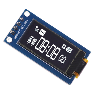 Hot Sales 0,96-Zoll-OLED-Display 4PIN 64*128 LCD-Modul SSD1107 LCD 0,96 "OLED-Vertikal bildschirm modul für Arduino - Product Image 1
