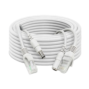 Cantell สายเคเบิล CCTV RJ45 Ethernet,สายไฟ DC Power Cat5เครือข่ายอินเทอร์เน็ตสาย LAN คอมพิวเตอร์สำหรับการเชื่อมต่อระบบกล้อง POE IP - Product Image 1