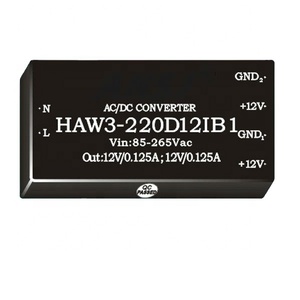 温斯顿输入85 ~ 265VAC 3w双输出交流Dc转换器48v 220v，经ce认证 - Product Image 1