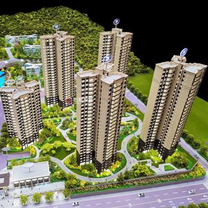高品质现代建筑模型套件好价格专业设计师爱好者公寓设计3D模型设计项目 - Product Image 3