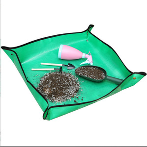 Popular Waterproof Foldable Control Mess Succulent <strong>Repotting</strong> Square Garden Mat for Plant Repot - Product Image 5