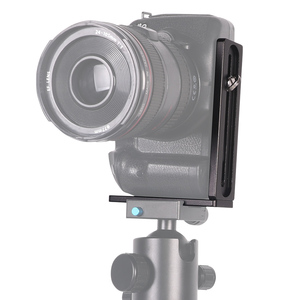 KALIOU X006 Universal L Shape Plate Bracket Camera Holder with 1/4 Inch Screw <strong>Mount</strong> Quick Release Plate - Product Image 1