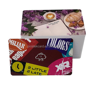Mini-MOQ individueller Druck Barcode und einzigartiger Code Geschenk-Gutscheine mit Kunststoff-Karte - Product Image 5