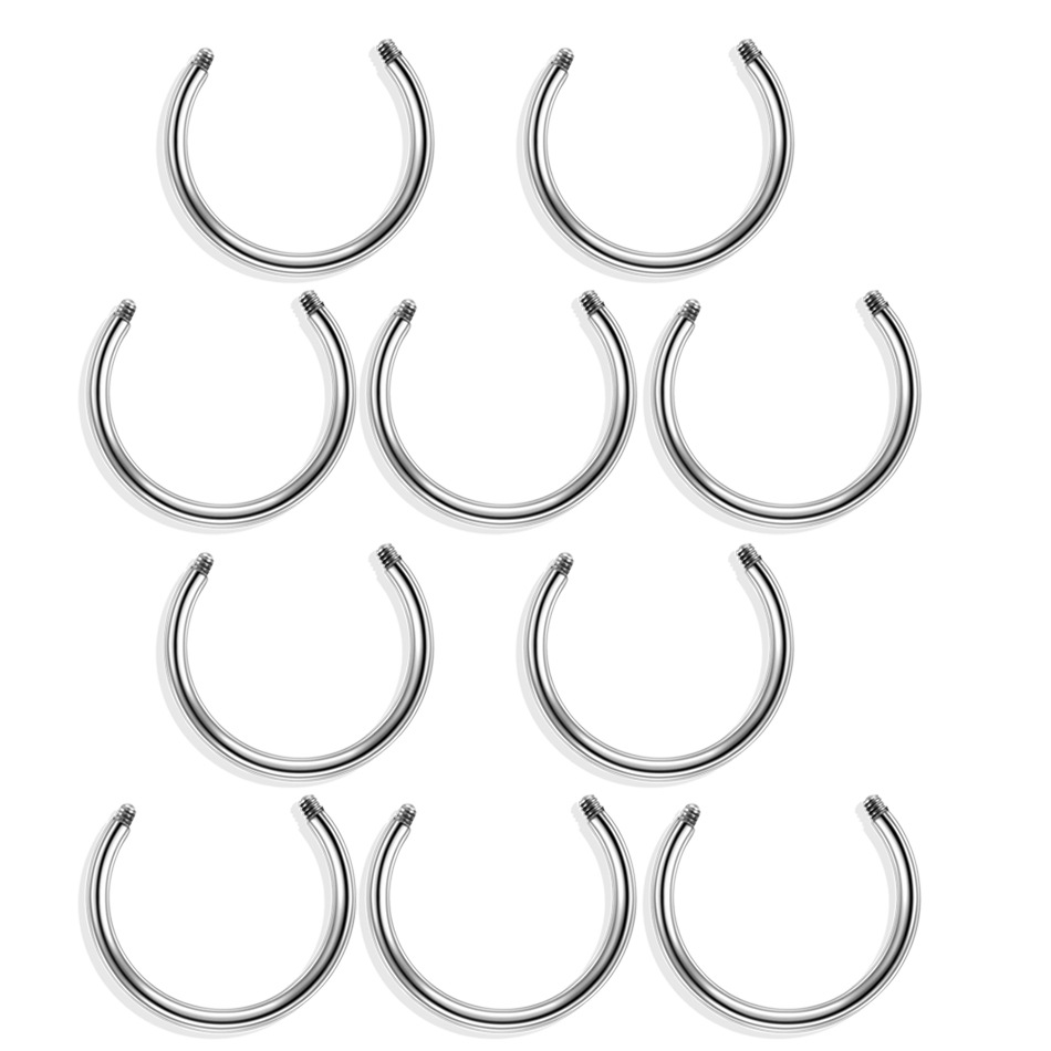 C shape-Silver