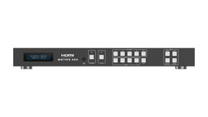 HDBaset-matriz de entrada 4x4, 70m, compatible con formatos de audio digital de alta resolución, como LPCM, 7,1 canales