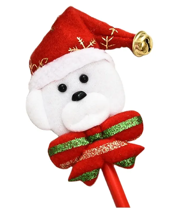 Christmas decorations Christmas gifts Christmas cartoon pencil old man snowman deer pattern pen pupils prizes