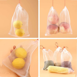 Trauben-Erdbeer-Netz beutel <span class=keywords><strong>Anti</strong></span>-Insekten-Obsts chutz Netz abdeckung Vogelschutz-Insekten schutz Mesh Planting Seed Organza Bag